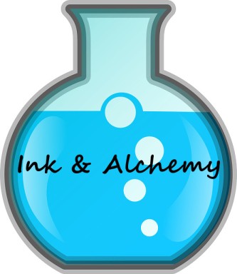 IA logo blue flask